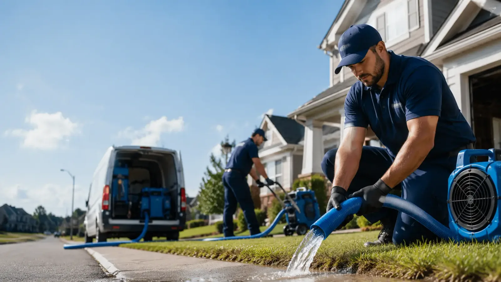 Flood Damage Restoration in Edinburg, PA